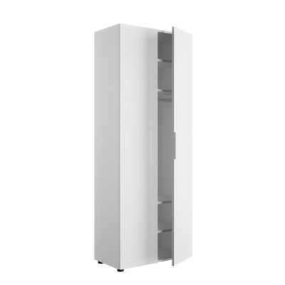 MOBILE 2A ALTO MULTIUSO CM. 69X36X181 H BIANCO