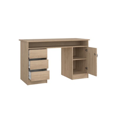 KIT SCRIVIANIA FUCTION PLUS 126X55X75 QUERCIA