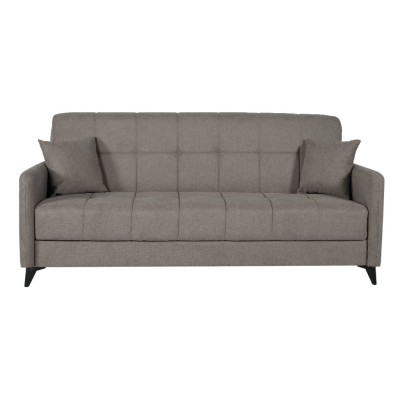 DIVANO PRONTO LETTO SANTI 3P BACOS TORTORA