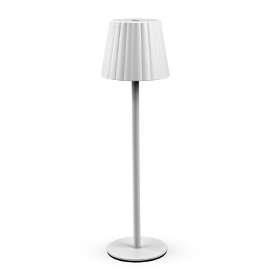 LAMPADA LED RICARICABILE DA TAVOLO AURORA BIANCO
