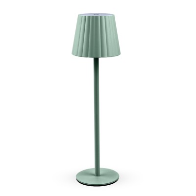LAMPADA LED RICARICABILE DA TAVOLO AURORA VERDE