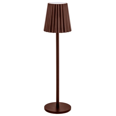 LAMPADA LED RICARICABILE DA TAVOLO MINU RUGGINE