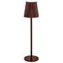 LAMPADA LED RICARICABILE DA TAVOLO MINU RUGGINE