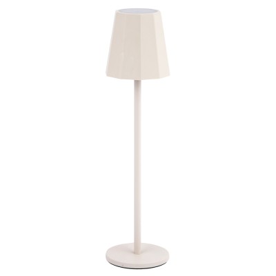 LAMPADA LED RICARICABILE DA TAVOLO POLLICINO BEIGE
