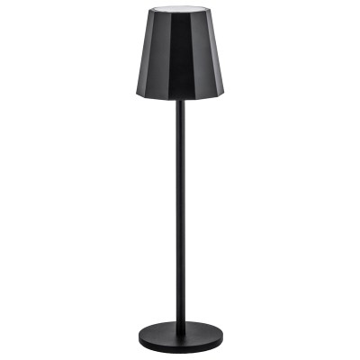LAMPADA LED RICARICABILE DA TAVOLO POLLICINO NERO