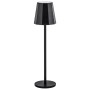 LAMPADA LED RICARICABILE DA TAVOLO POLLICINO NERO