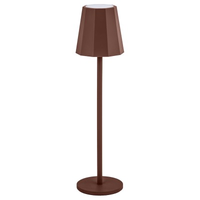 LAMPADA LED RICARICABILE DA TAVOLO POLLICINO RUGGINE