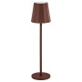 LAMPADA LED RICARICABILE DA TAVOLO POLLICINO RUGGINE