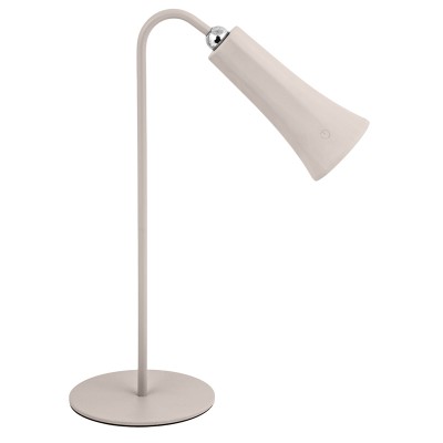 LAMPADA LED RICARICABILE DA TAVOLO ALICE BEIGE