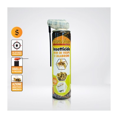 INSETTICIDA NIDI DI VESPE E CALABRONI 400ML