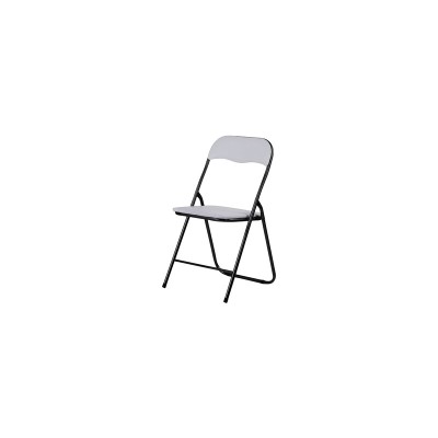 SEDIA PIEGHEVOLE POLO NERO/BIANCO