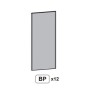 R (BPx12) X ARMADIO TERRY ARDESIA 2 ANTE CM 68X39XH172 CAB2680