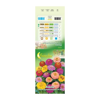 SEMI GARDEN ZINNIA LILLIPUT