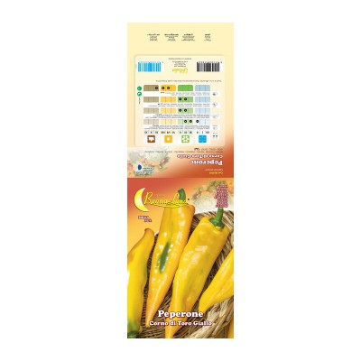 SEMI ORTO PEPERONE CORNO GIALLO
