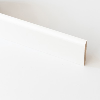 BATTISCOPA  70X10 MM MDF 240 CM BIANCO