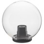 GLOBO TRASPARENTE D 25 CM C/BASE E27