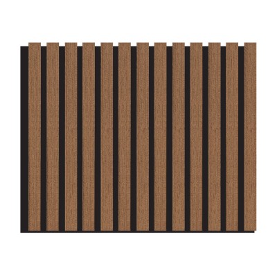 PANNELLO FONOASSORBENTE FLEX TEAK 60X275 CM