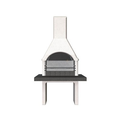 BARBECUE IN MURATURA 103X80X212 CM PIAVE