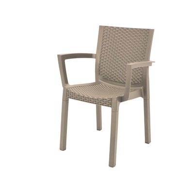 POLTRONA PANAREA CONFORT RATTAN TORTORA