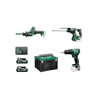 HIKOKI SET TRAPANO+SEGACCIO+TASSEL KC12SKB 12V