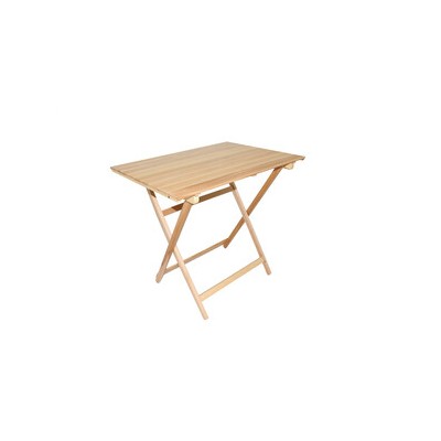 TAVOLO LEGNO PIEGHEVOLE 80X60X75CM NOCE