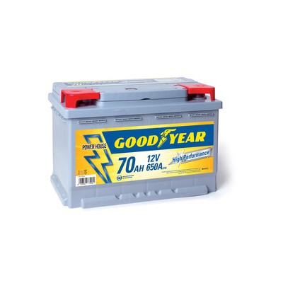BATTERIA GOODYEAR 70AMP POWER PLUS